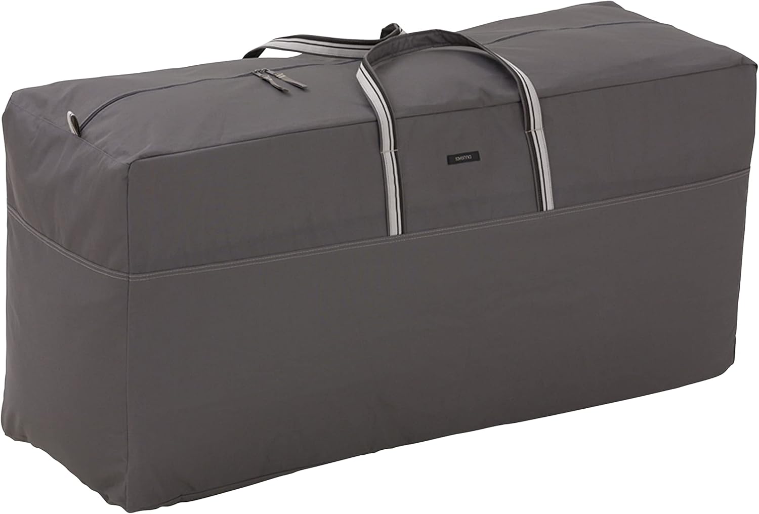Classic Accessories Ravenna Water-Resistant 60 Inch Patio Cushion and Cover Storage Bag