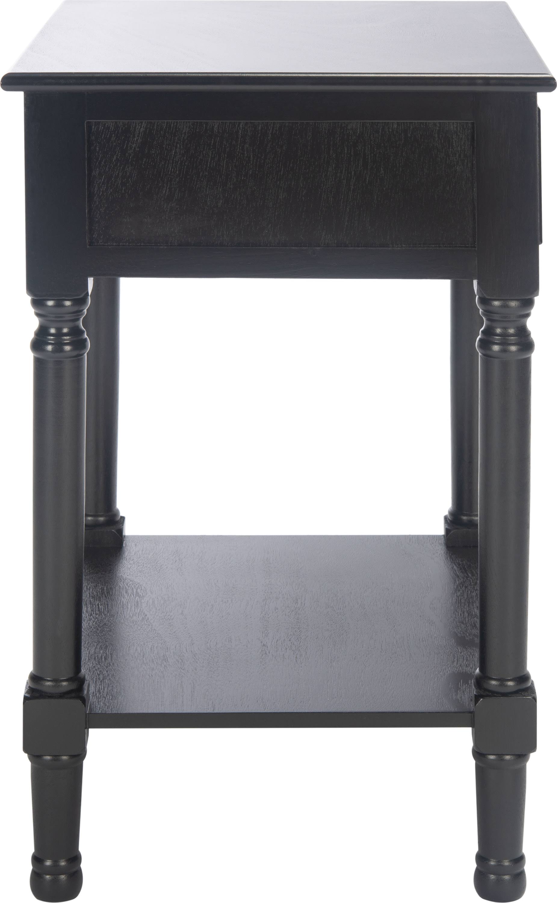 Safavieh ACC5720A Haines 1 Drawer Accent Table Black