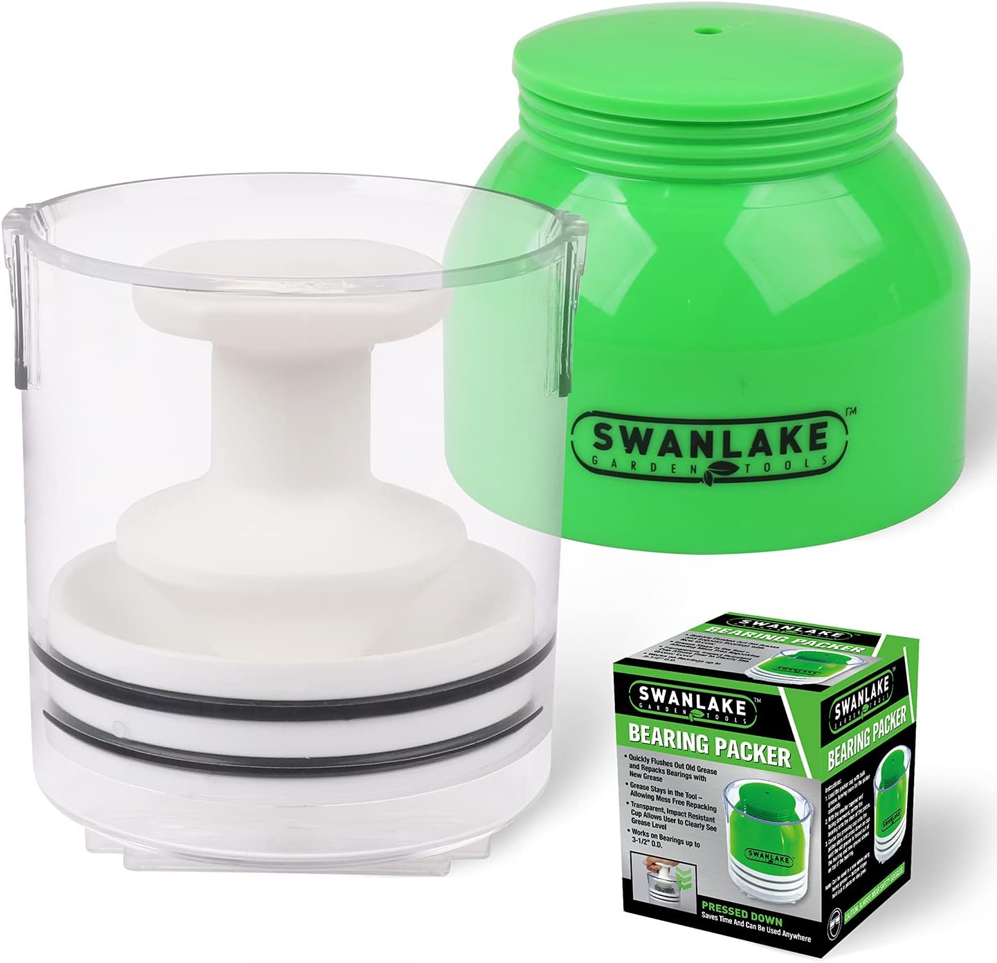 SWANLAKE Hand Bearing Packer,Wheel Bearing Packer Tool,Portable Bearing Packer,