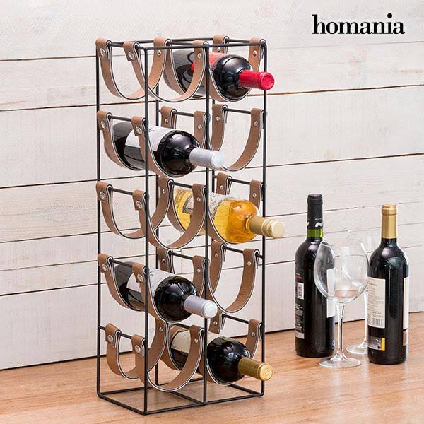 Homania Belt Metal Bottle Rack (10 Bottles)