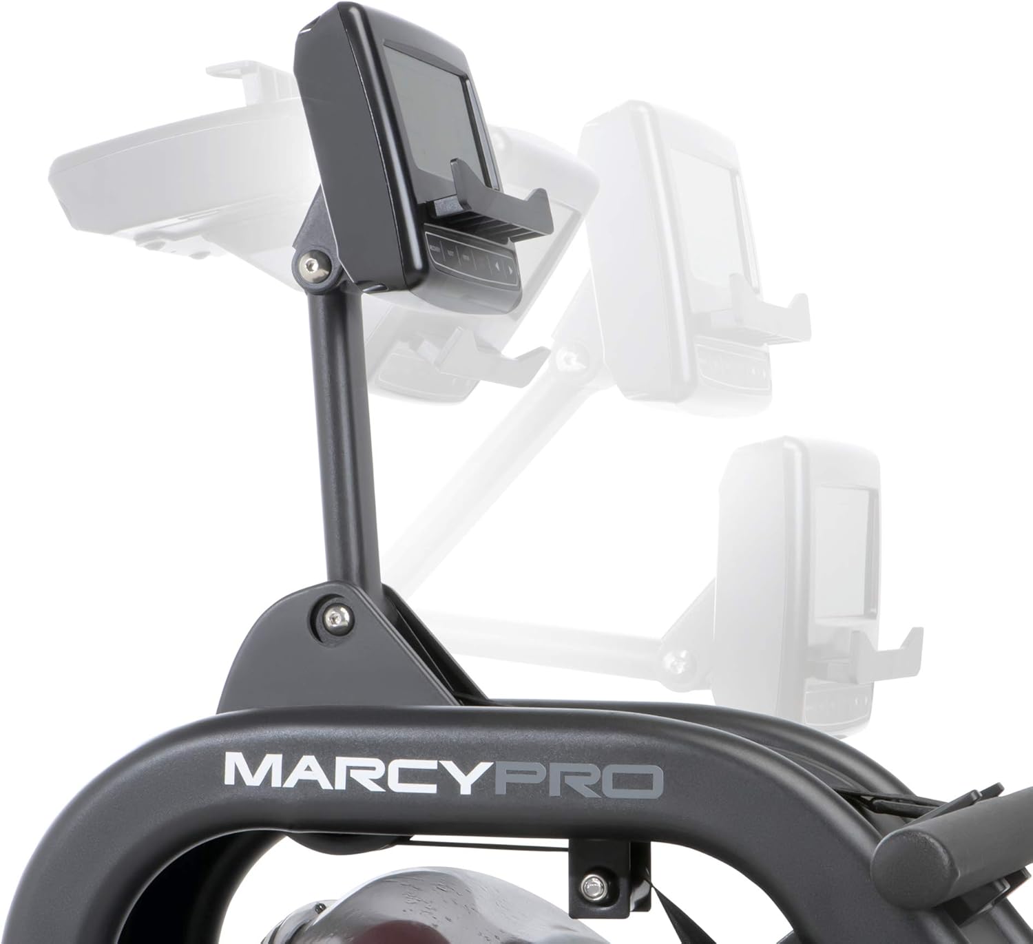 Marcy Pro Water Resistance Rower Rowing Machine for Home Gym LCD Monitor Tracks Time Distance Strokes and Calories NS-6023RW, Black/red/Silver