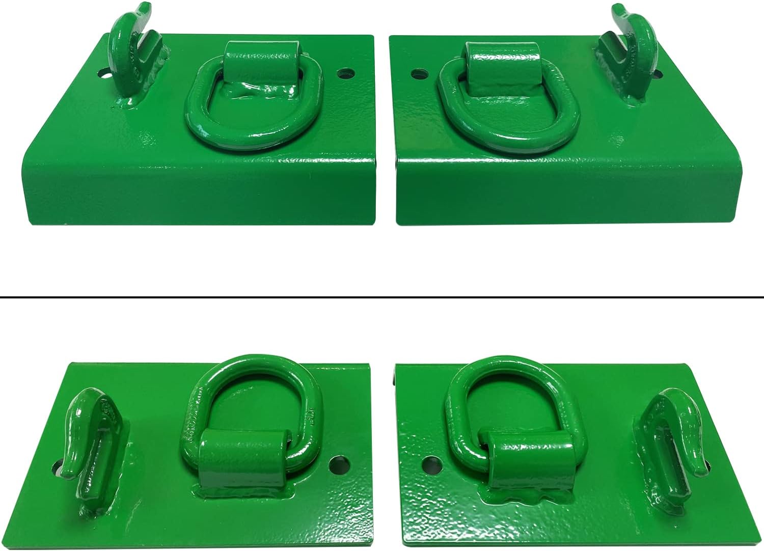 ANISUN John Deere Tractor Bucket Hooks Bolt On Grab Hook Fit for John Deere 1025R 2032R 3320 2520 Loader Bucket Hooks Pack of 2