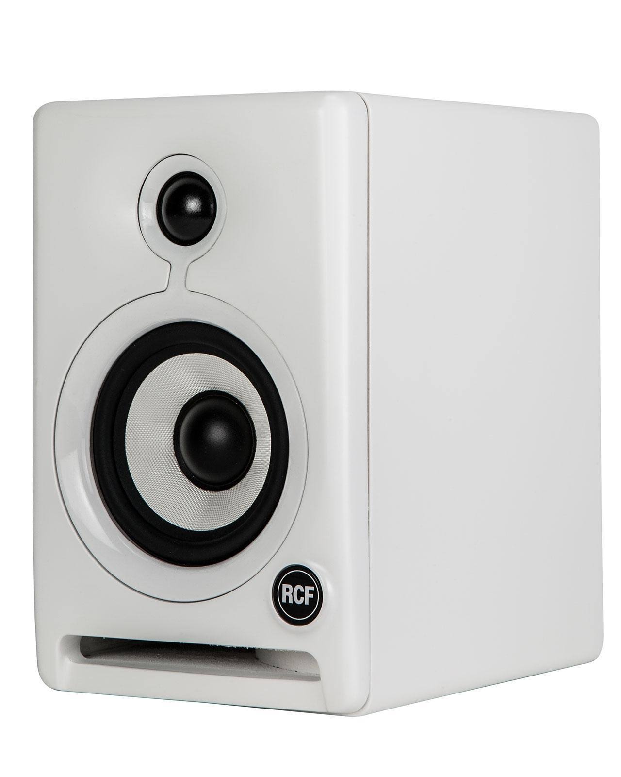 RCF Active Two-Way Professional Monitor Pair Ayra-Four in White