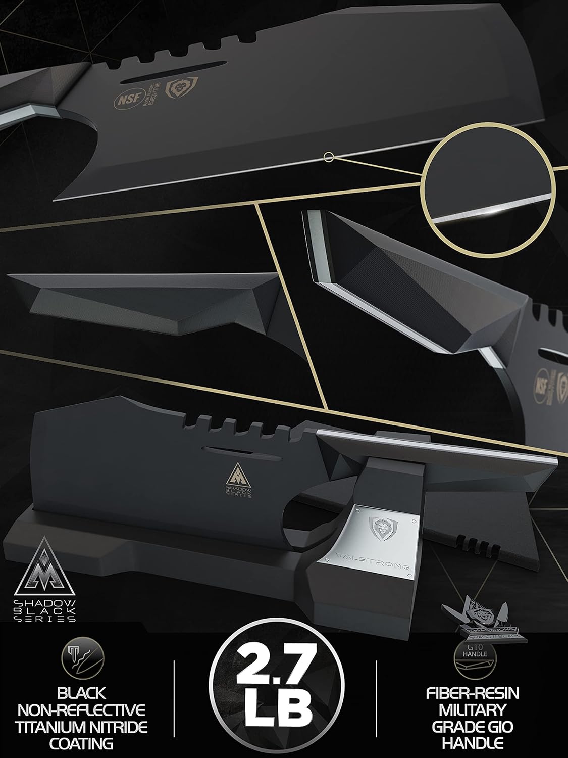 DALSTRONG Massive Cleaver Knife - 9