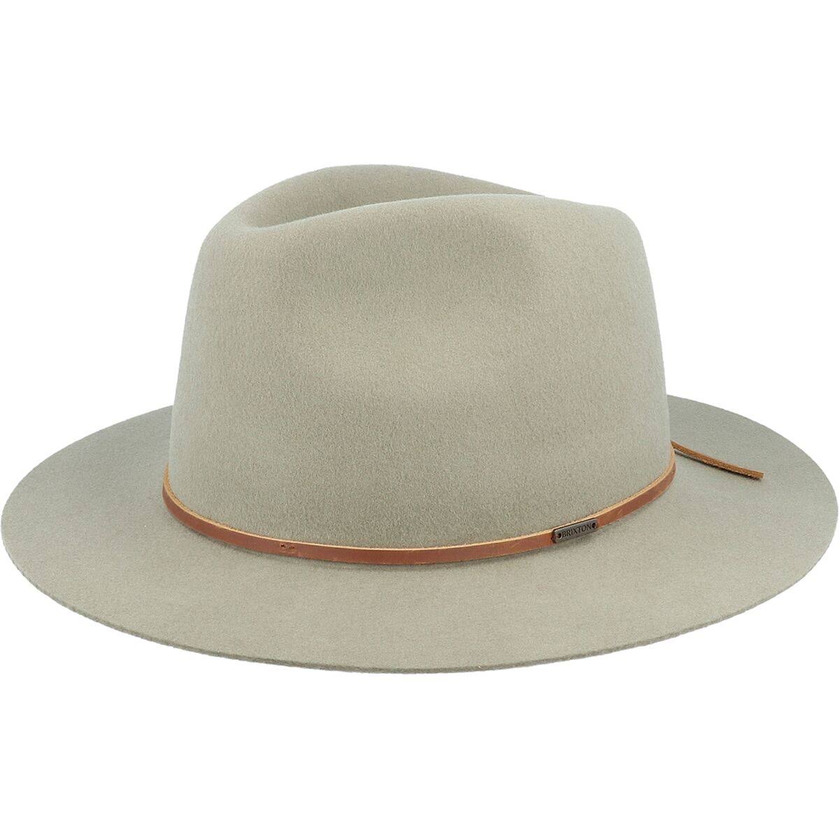 Brixton Wesley Packable Fedora Light Olive