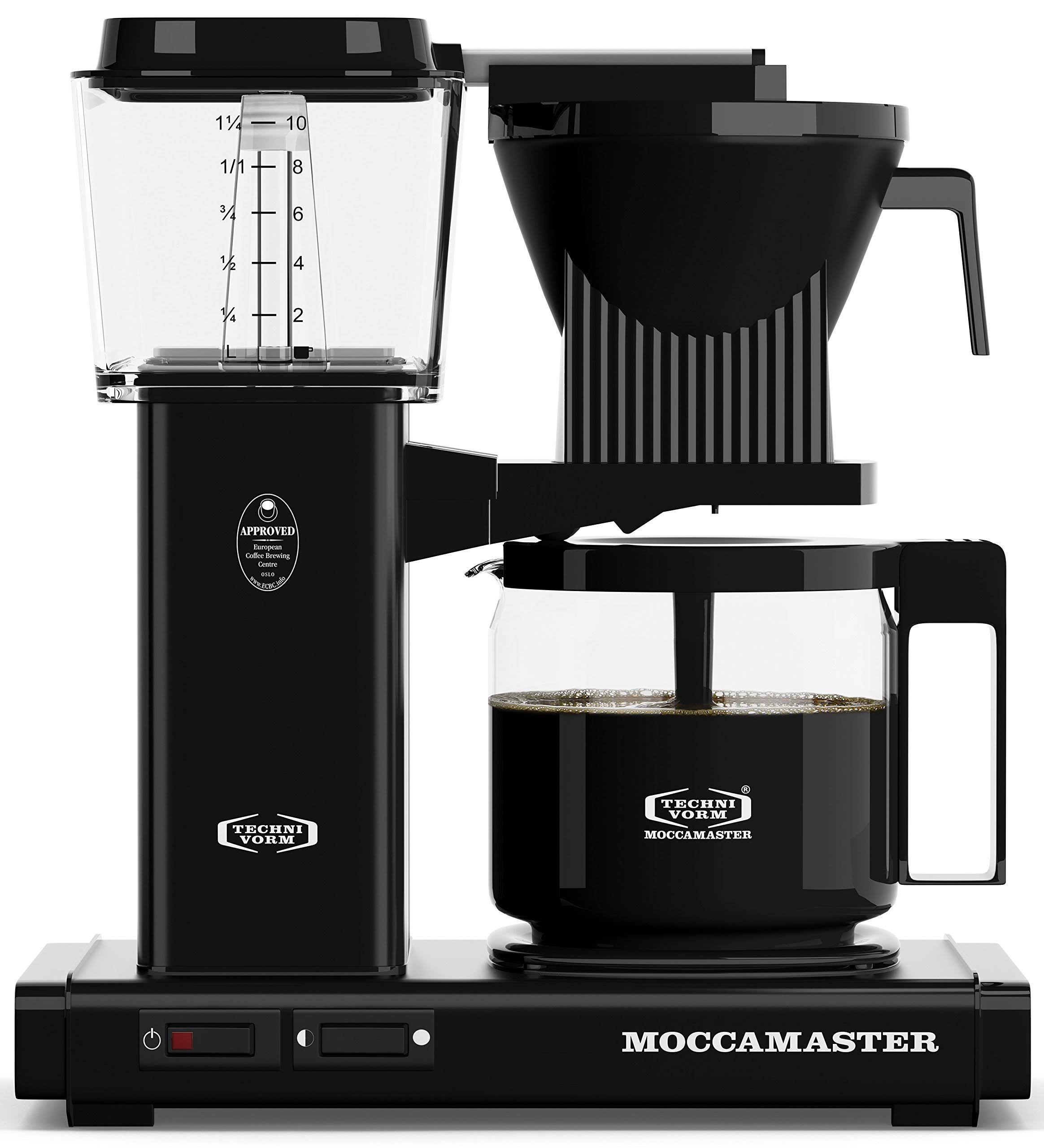 Moccamaster KBG Glass Carafe Coffee Brewer Black