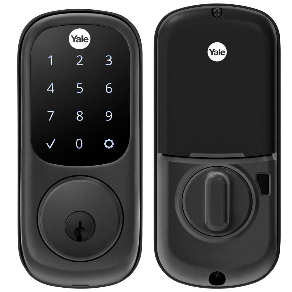 Yale Assure Lock Touchscreen Keypad Deadbolt - Black Suede