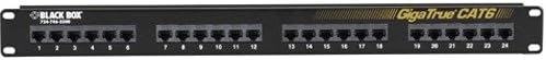 BLACK BOX CORP JPM610A-R7 GIGATRUE CAT6 PATCH , 1U Black Box Corporation JPM610A-R7 Black Box Network Accessories Pack of 2