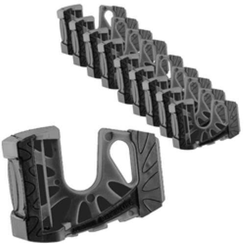 10-Pack Wedge-It Ultimate Door Stop - Black