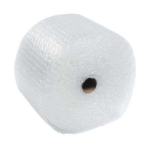 The Packaging Wholesalers 1/2 x 48 Inches x 125-Feet Slit 12-Inch Perfed 12-Inch Retail Length Large Bubble (4 rolls/bundle) (CB