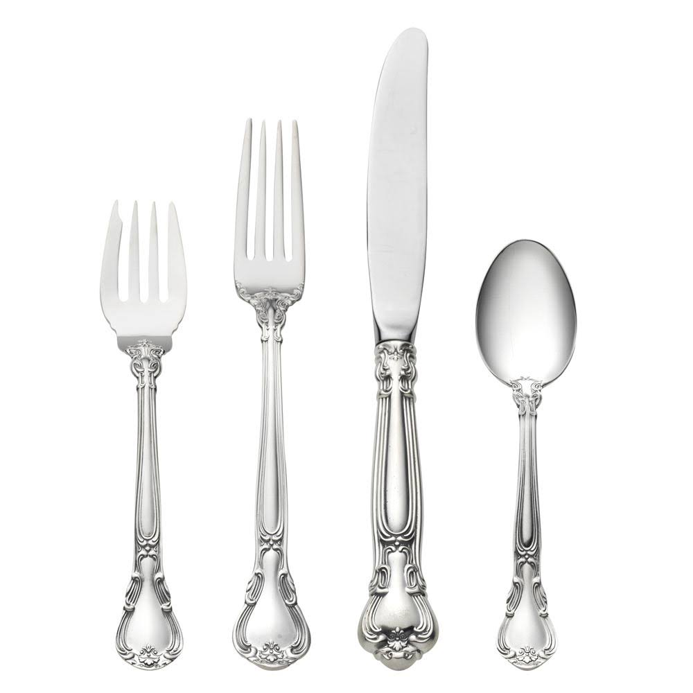 Gorham Chantilly 4 Piece Place Setting Sterling Silver