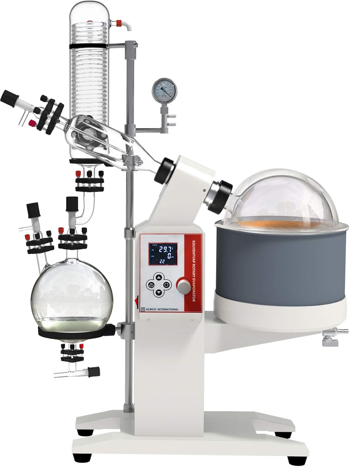 Across International Ai SolventVap 5 L Rotary Evaporator with Motorized Lift
