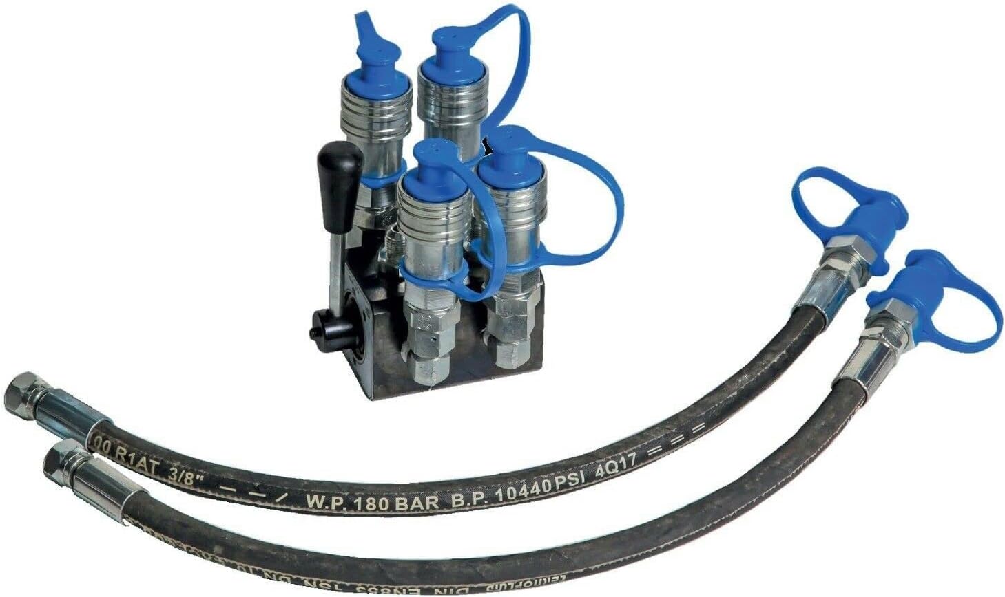 Tractor Remote 6 Port Diverter Valve Manual, 2 into 4 ports