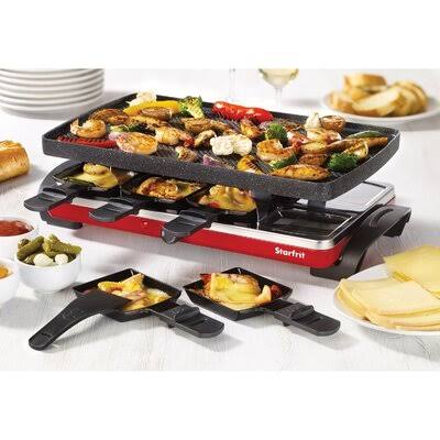 The Rock by Starfrit Raclette 17 Piece Grill Set SRFT024403