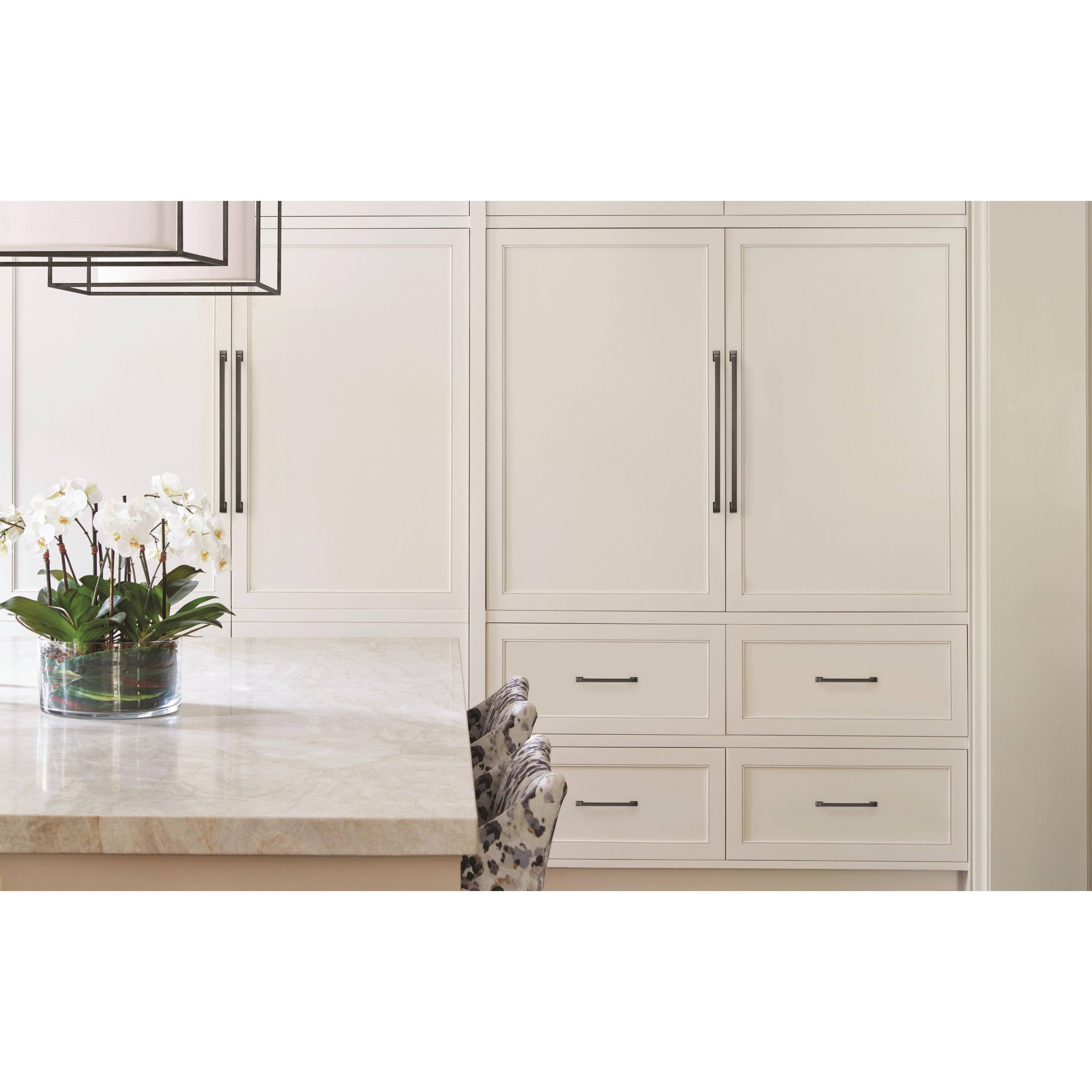 Amerock BP54024BBR Westerly 18 in (457 mm) Center-to-Center Black Bronze Appliance Pull