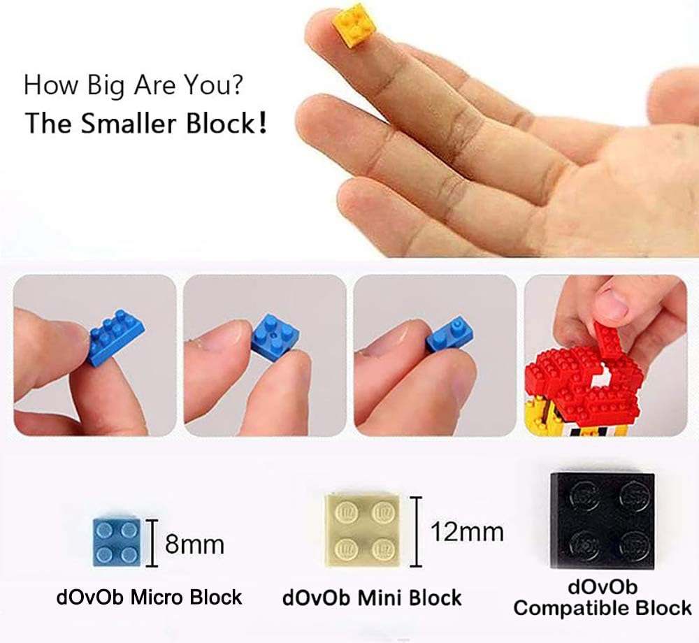 dOvOb Architecture London Skyline Collection Micro Mini Blocks Set Model Kit and Gift for Kids and Adults (3076 Pieces) Pack of 2