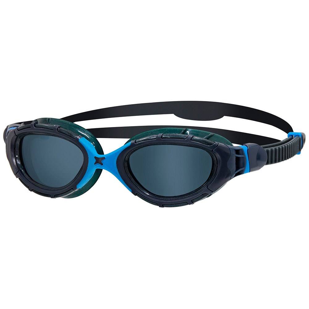 Zoggs Predator Flex Small Fit Swimming Goggles Black Blue