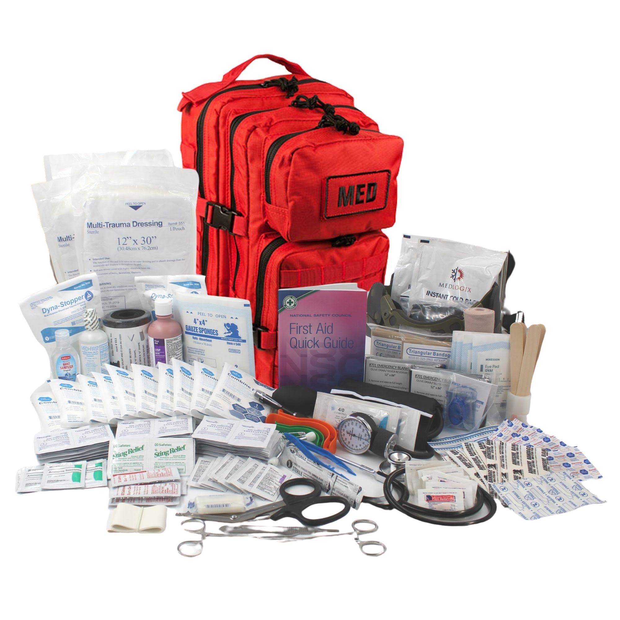 Elite First Aid Tactical Trauma Kit #3 - Red