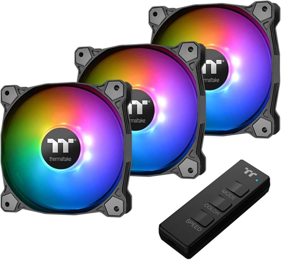 Thermaltake Vent TT Pure 12 ARGB SYNC CASE Fan 3 PACKCL-F079-PL12SW-A 5401