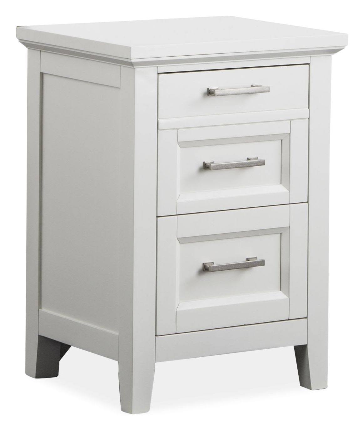 Magnussen Hadley Grove Accent Nightstand in Dove White
