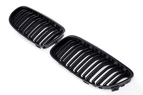 BMW 3 Series LCI Facelift E90 E91 Matte Black Kidney Euro Sport Grill M 09-11