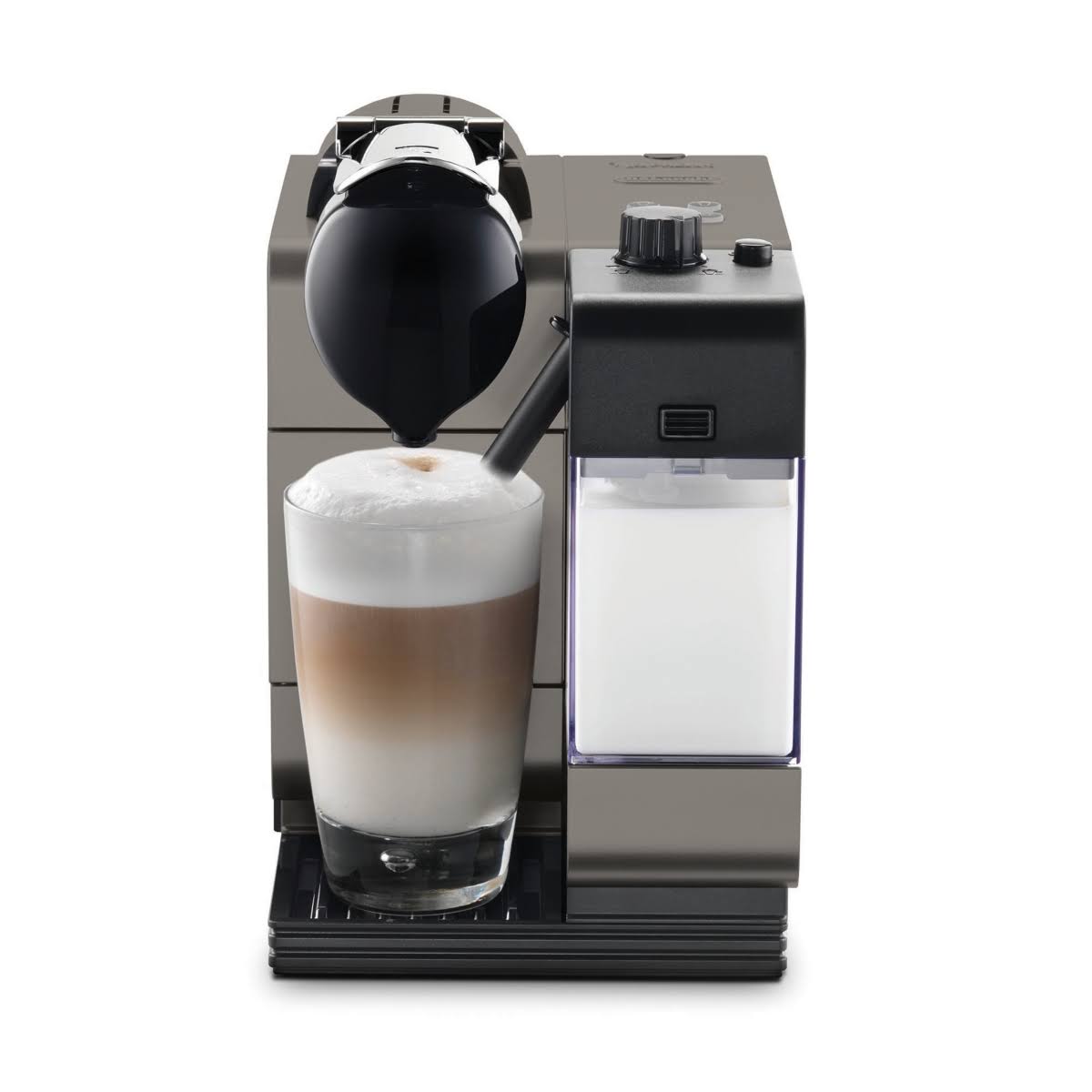 Nespresso Lattissima Plus Espresso Machine by De'Longhi - Silver