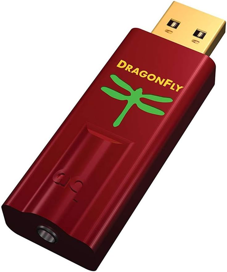 Audioquest - Dragonfly RED - USB Stick DAC and DragonTail (For Android Devices) Bundle