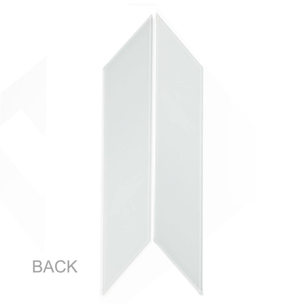 Abolos Nature 54-Pack Urban Corteccia White/Matte 3-in x 12-in Matte Glass Wood Look Wall Tile | LWSWTJSET-UC