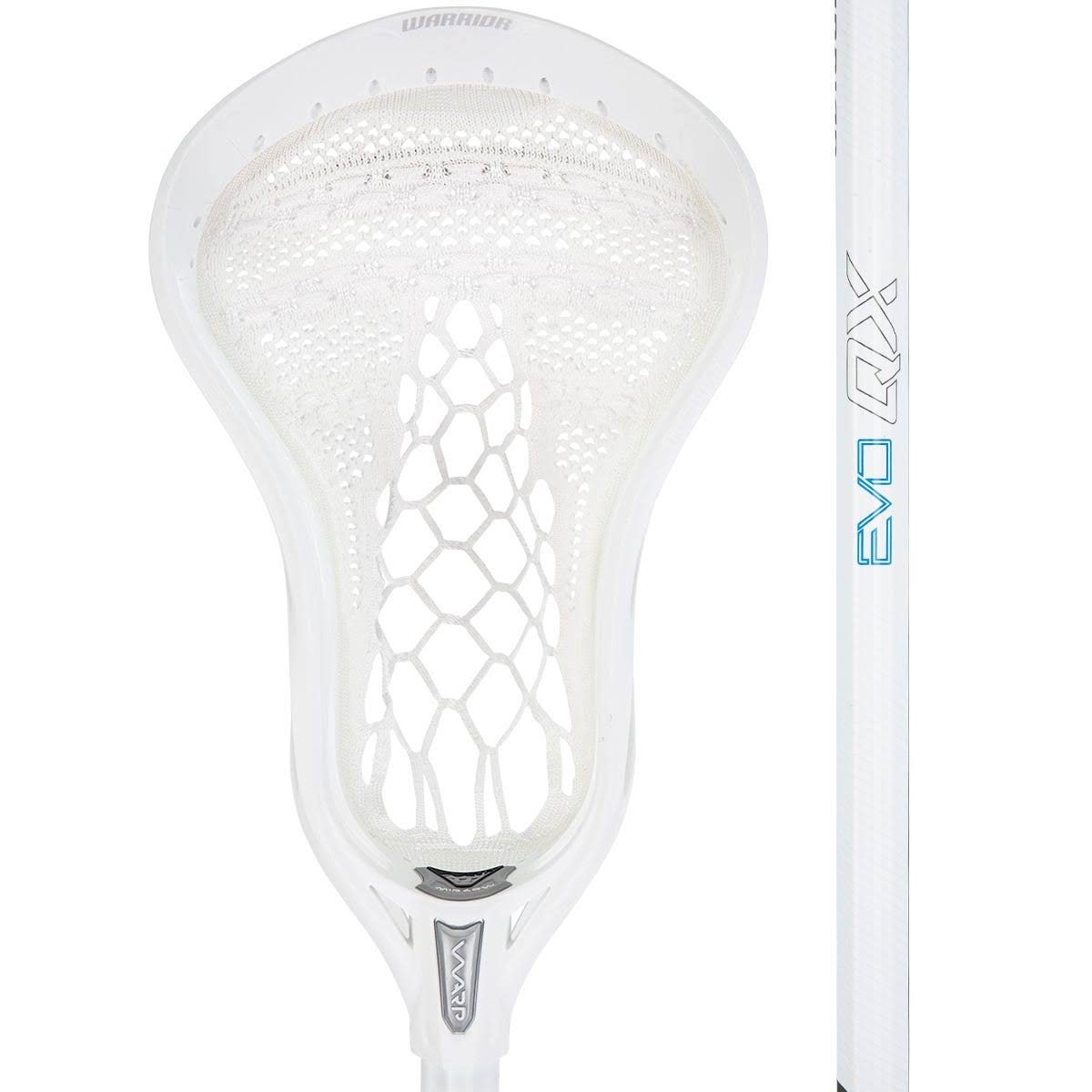 Warrior Evo QX-O Warp Lacrosse Complete Stick - White