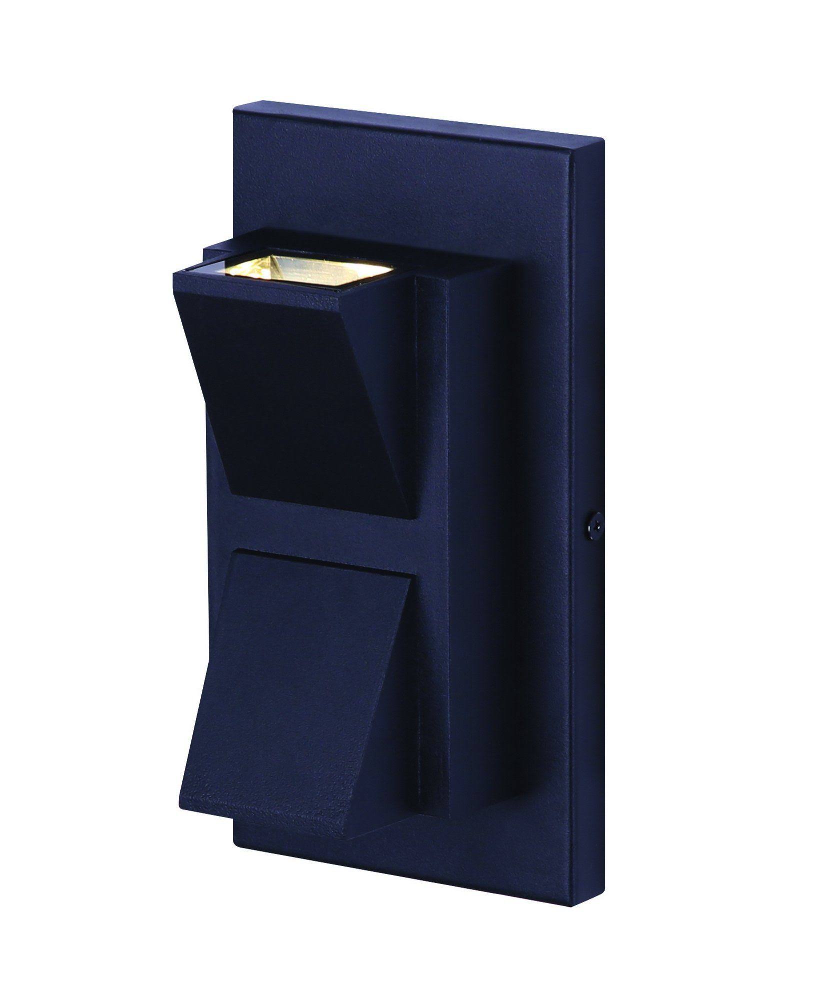 Canarm LOL390BK Lane Outdoor Light Black, Black