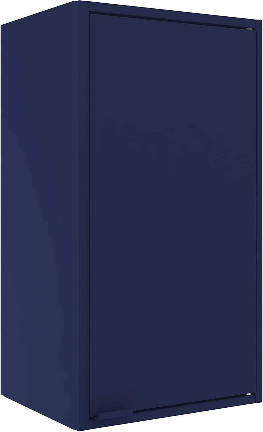 itbe Easy Fit Ready-to-Assemble Multipurpose One Door Wall Steel Cabinet Space Organizer (White)