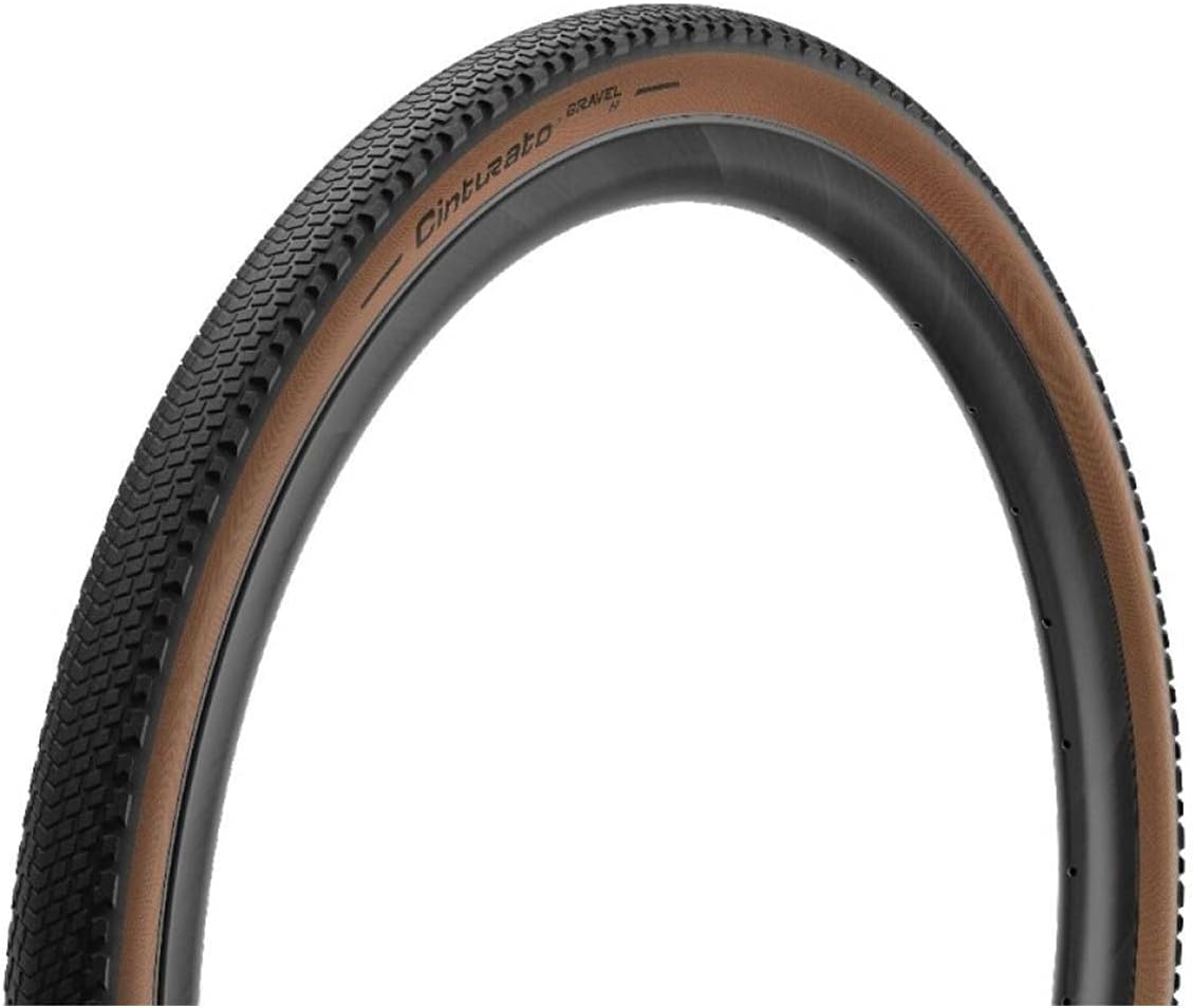 Pirelli Cinturato Gravel H Tire - Tubeless Classic, 700x45c Pack of 2