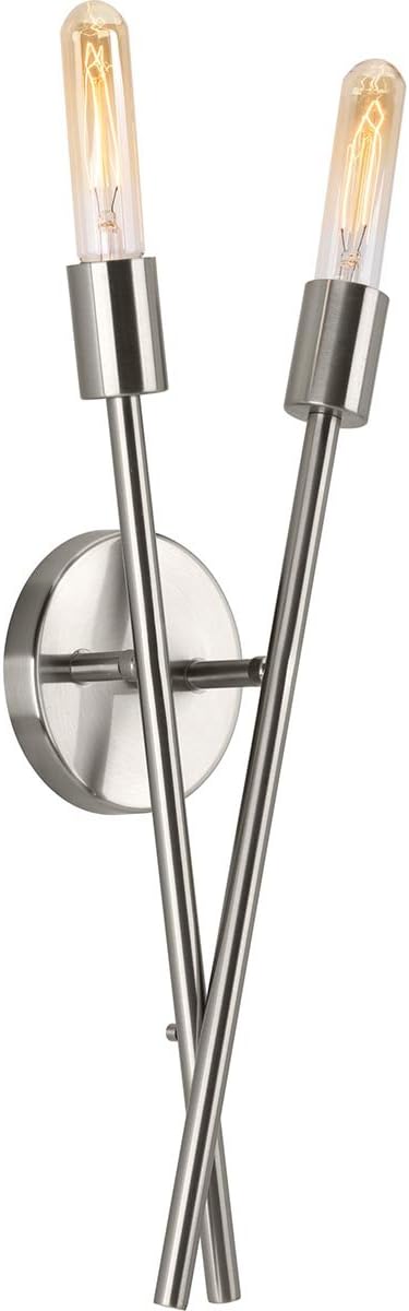 Progress Lighting P710027-009 Astra Wall Brackets, P710027-009, Brushed Nickel