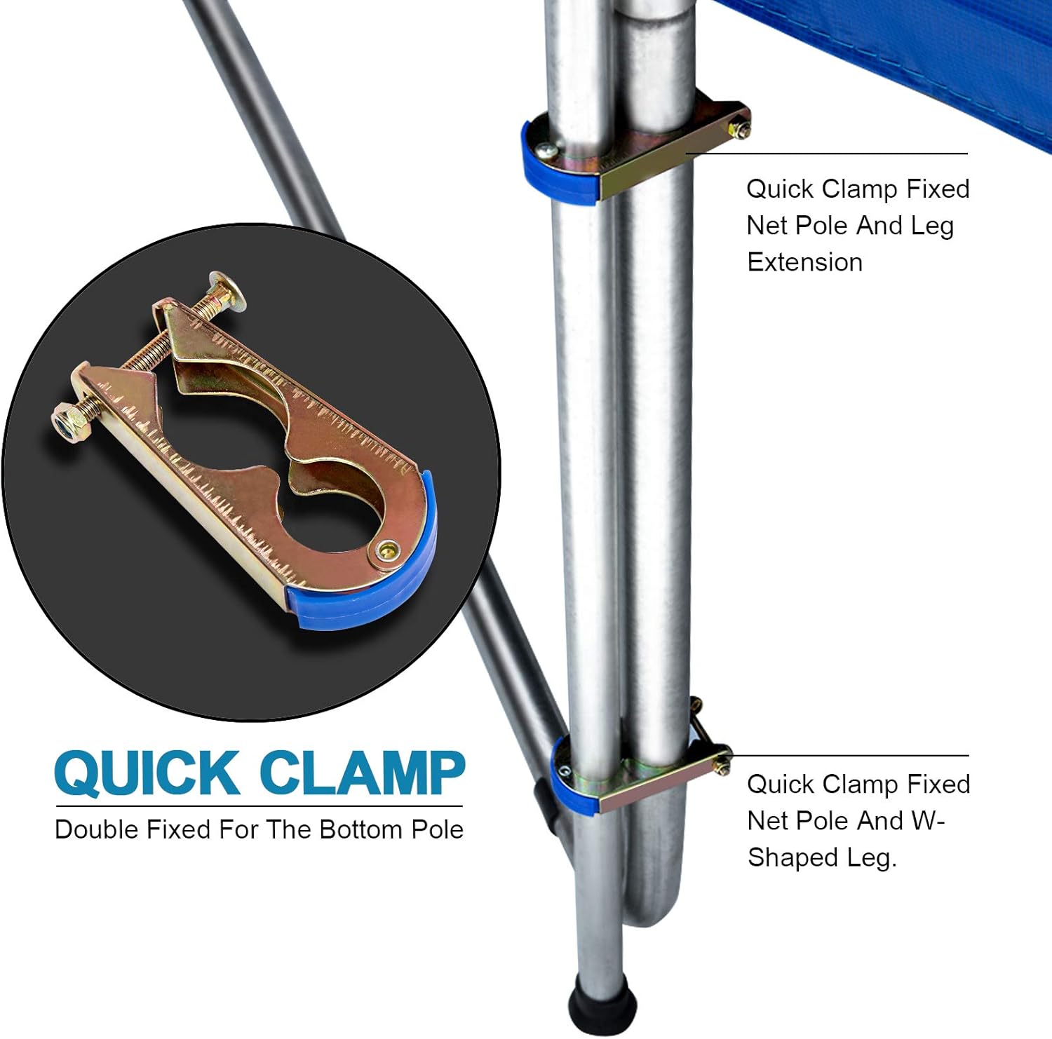 Exacme Outdoor Trampoline with Enclosure Ladder for Kids, Heavy Duty High Weight Limit Backyard Trampoline, 14 15 Foot