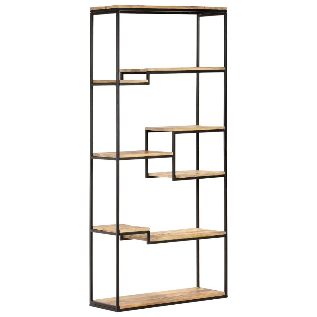 vidaXL Bookcase 31.5x22x11.8x22x70.9x22 Solid Acacia Wood