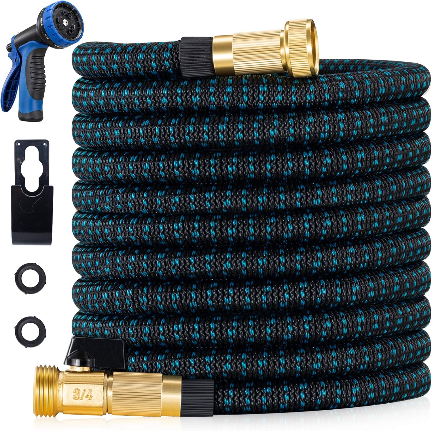 200ft Expandable Garden Hose - All New 2022 Retractable Water Hose with 3/4
