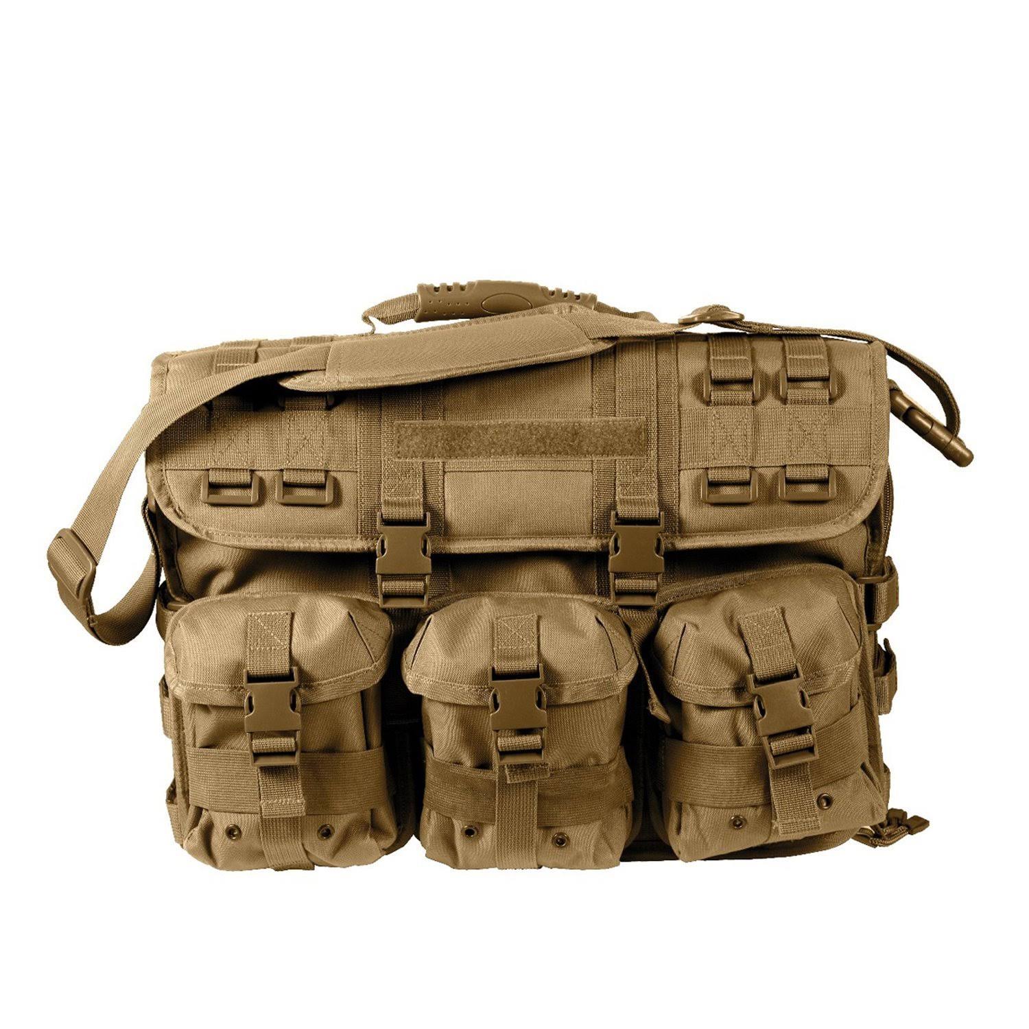 Rothco Molle Tactical Laptop/Briefcase, Coyote