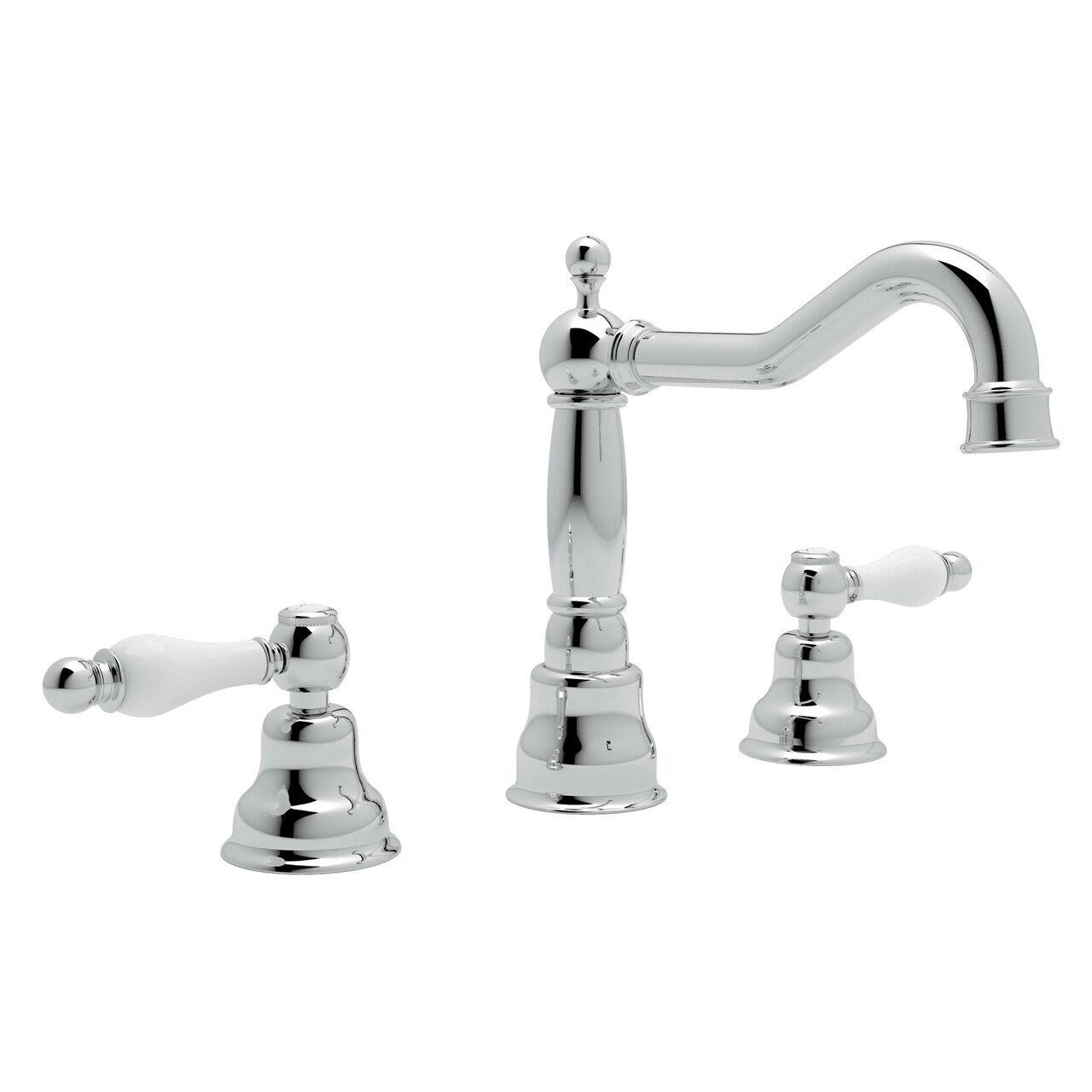 Rohl AC107OP-2 Arcana Widespread Bathroom Faucet - Polished Chrome