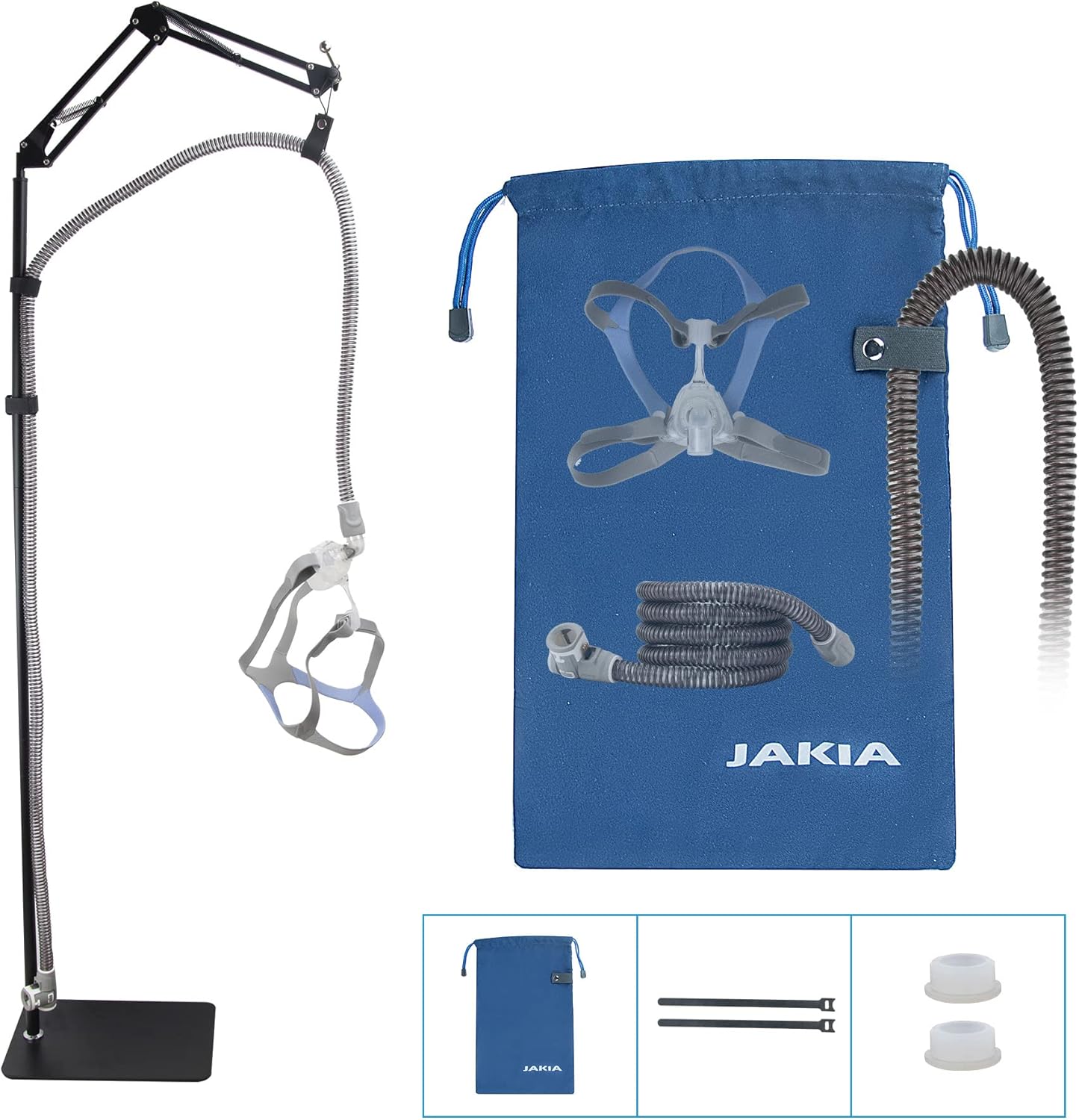 CPAP Hose Tube Holder Bedside Storage Kit Pack of 2