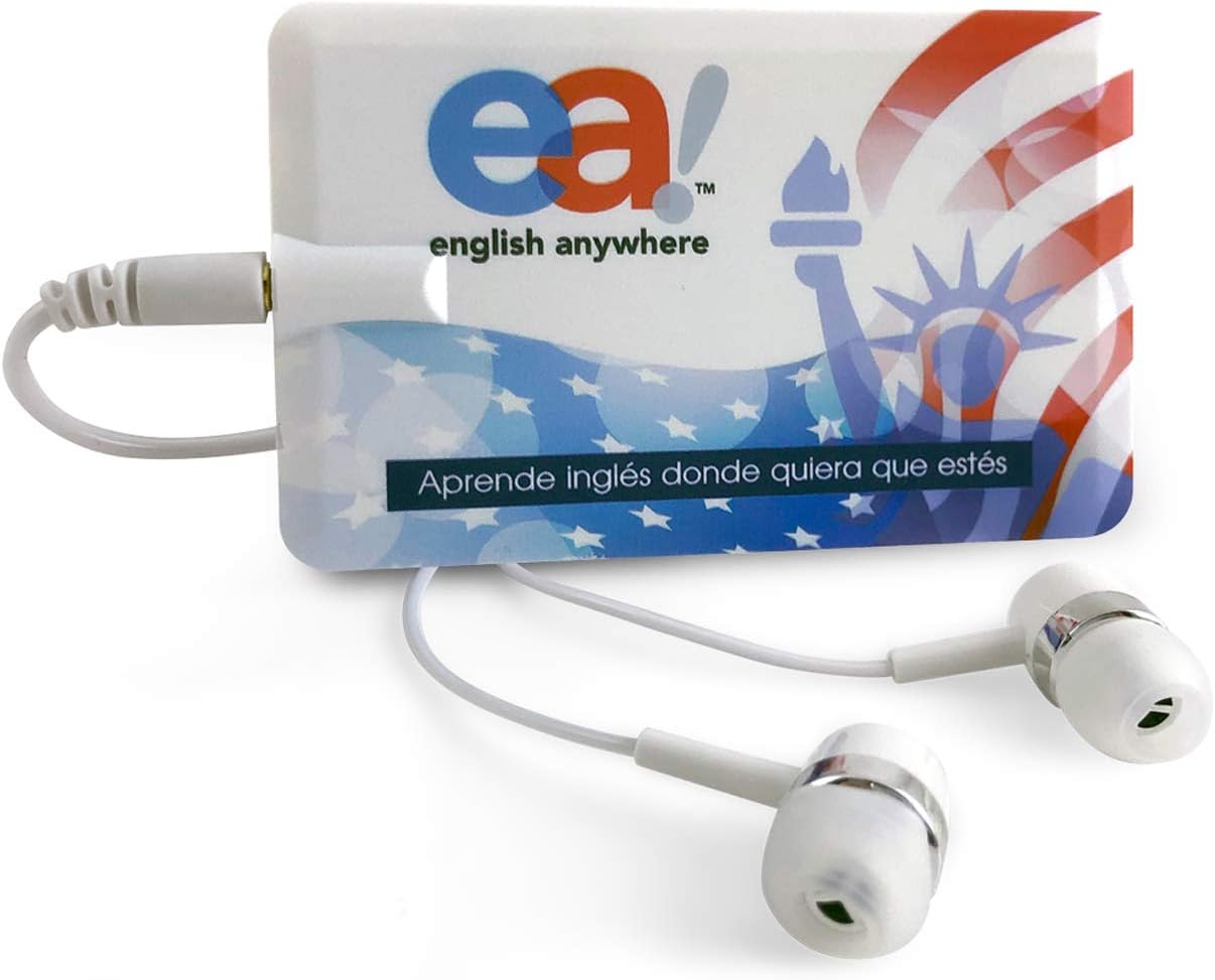 Curso de Ingles - Aprender Ingles Basico | English Course EA English Anywhere | Incluye Reproductor Mp3 Ultra Plano con 90 Lecciones en Audio | Spanish Edition. Pack of 2