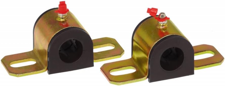 Prothane Greasable Sway Bar Bushings 15/16in Type B Bracket | Black | Universal