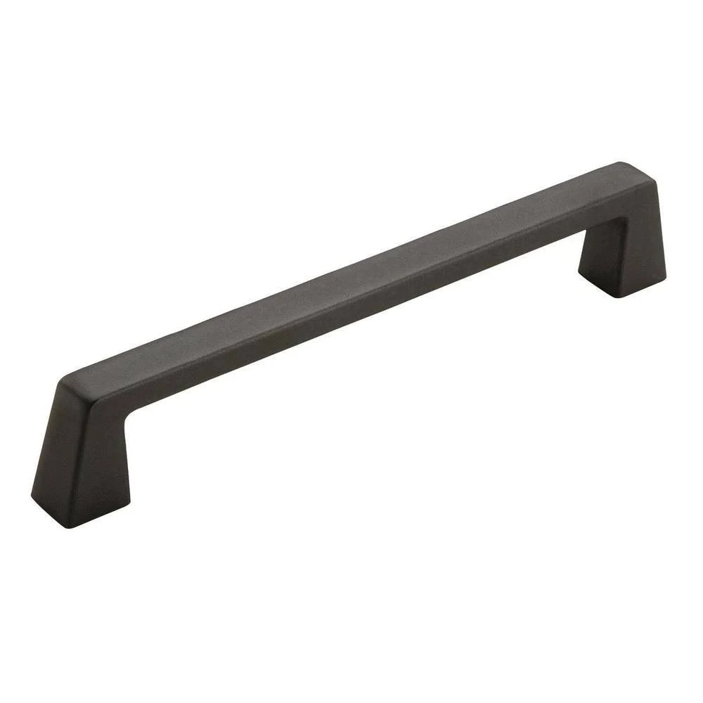 Amerock Blackrock 6-5/16 in. (160 mm) Black Bronze Cabinet Drawer Pull (25-Pack)