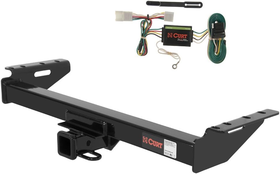 Curt 13084 55354 Trailer Hitch and Wiring Package