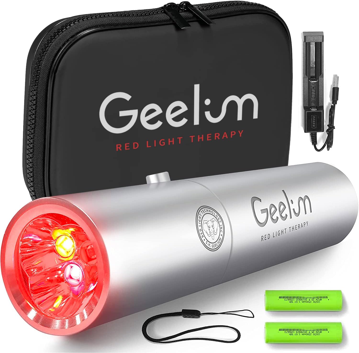 Red Light Therapy for Pain Relief, Red Light Therapy Device for Acute Joint Pain Relief, Near Infrared Light Therapy for Inflammation - Face & Body Use -3 Wavelengths