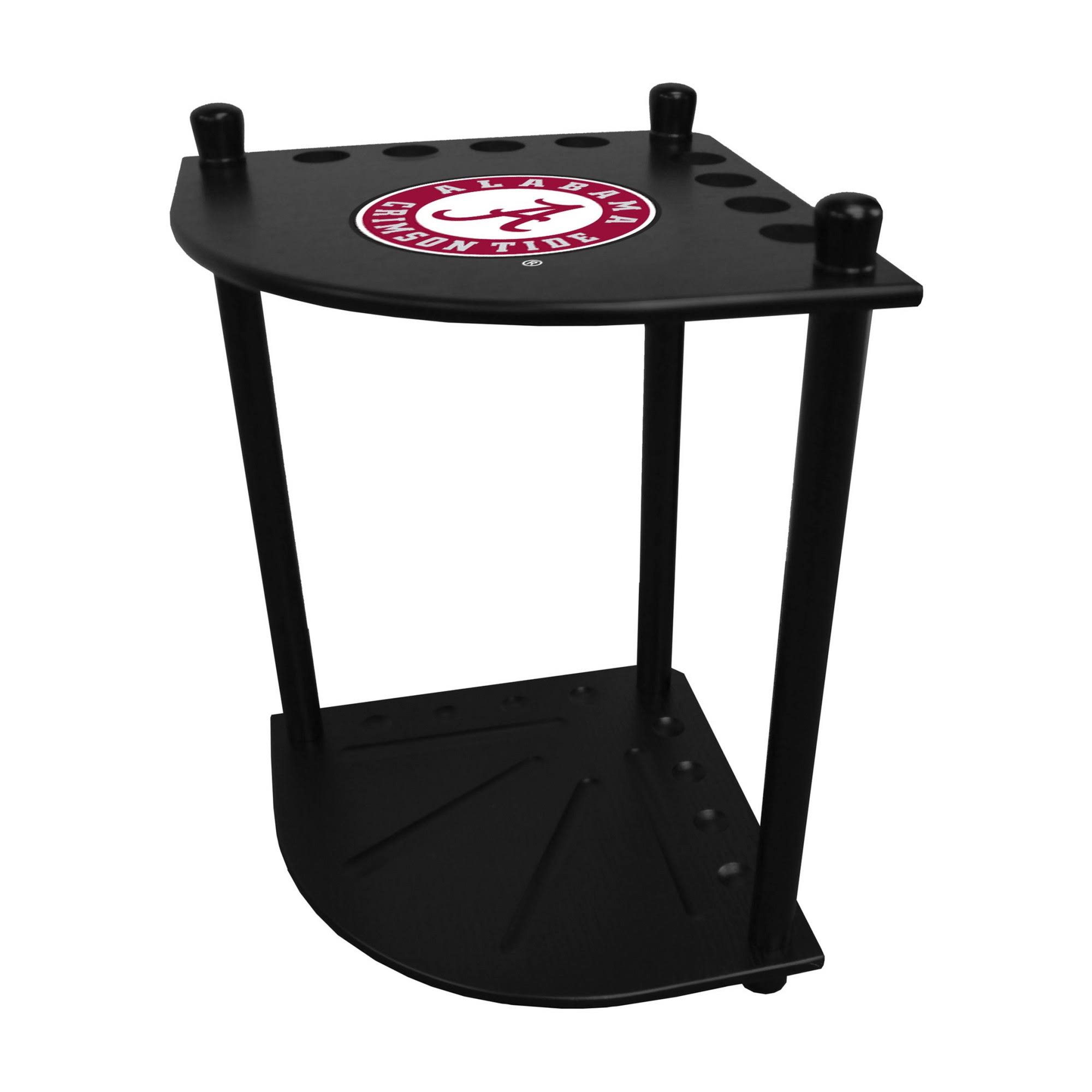 Imperial University of Alabama Corner Cue Rack