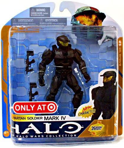 McFarlane Halo Series 8 Spartan Soldier Mark IV Action Figure [Black]