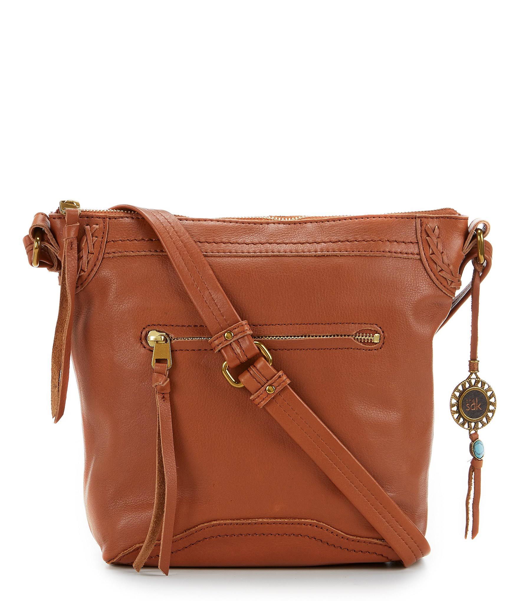 The Sak Tahoe North South Crossbody, Cognac