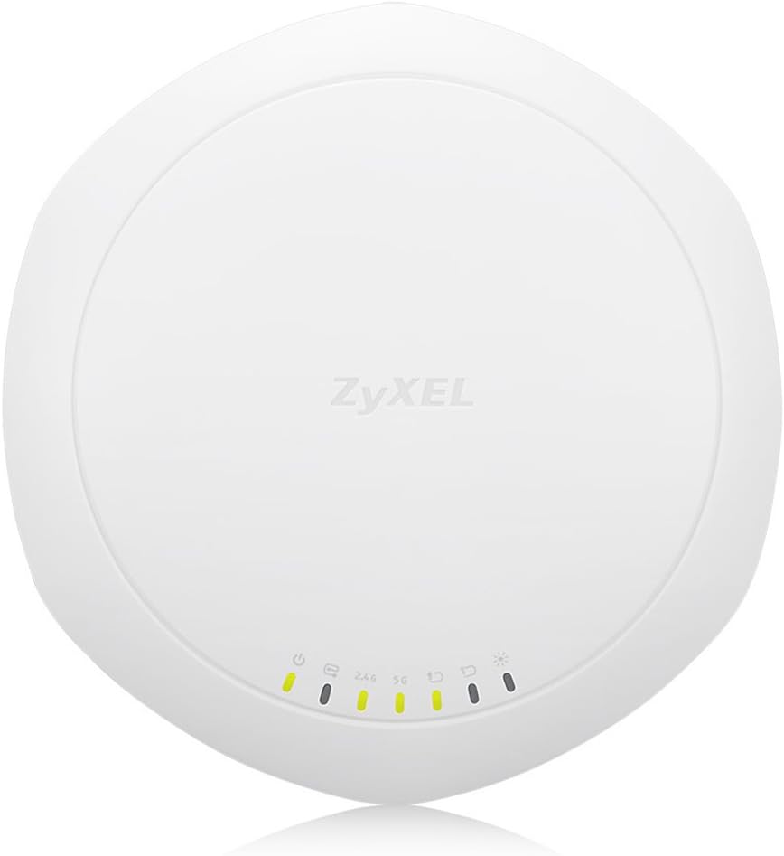 Zyxel WiFi 11ac 3x3 Access Point, Easy Setup and Management, Free NebulaFlex Cloud Management, Dual Band, 802.11ac, No PoE Injector (NWA1123-AC Pro) (3x3 Dual Optimized (No PoE Injector))