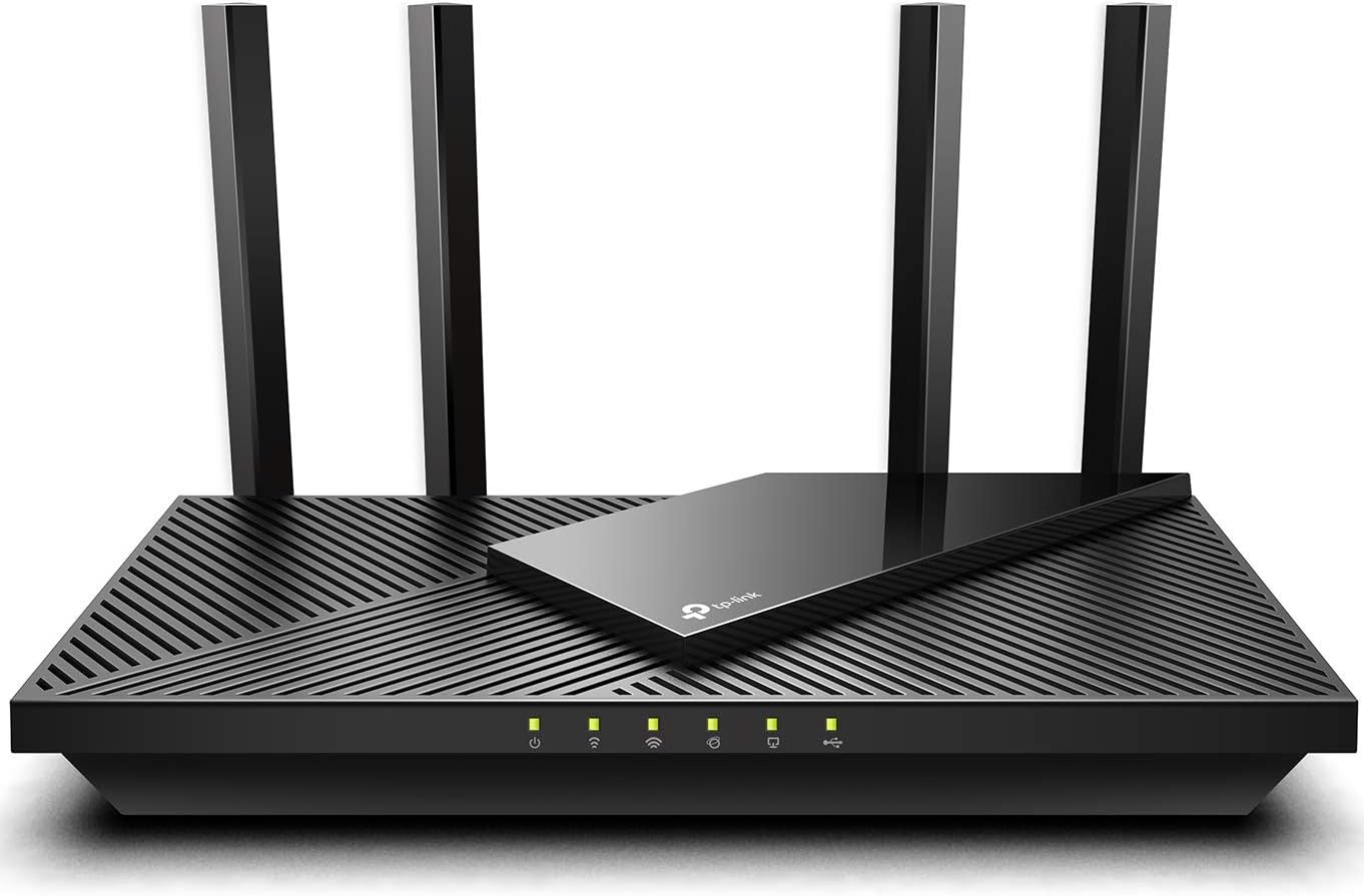 TP-Link WiFi 6 Router AX1800 Smart WiFi Router (Archer AX21) – Dual Band Gigabit Router, Works with Alexa - A Certified for Humans Device Pack of 2