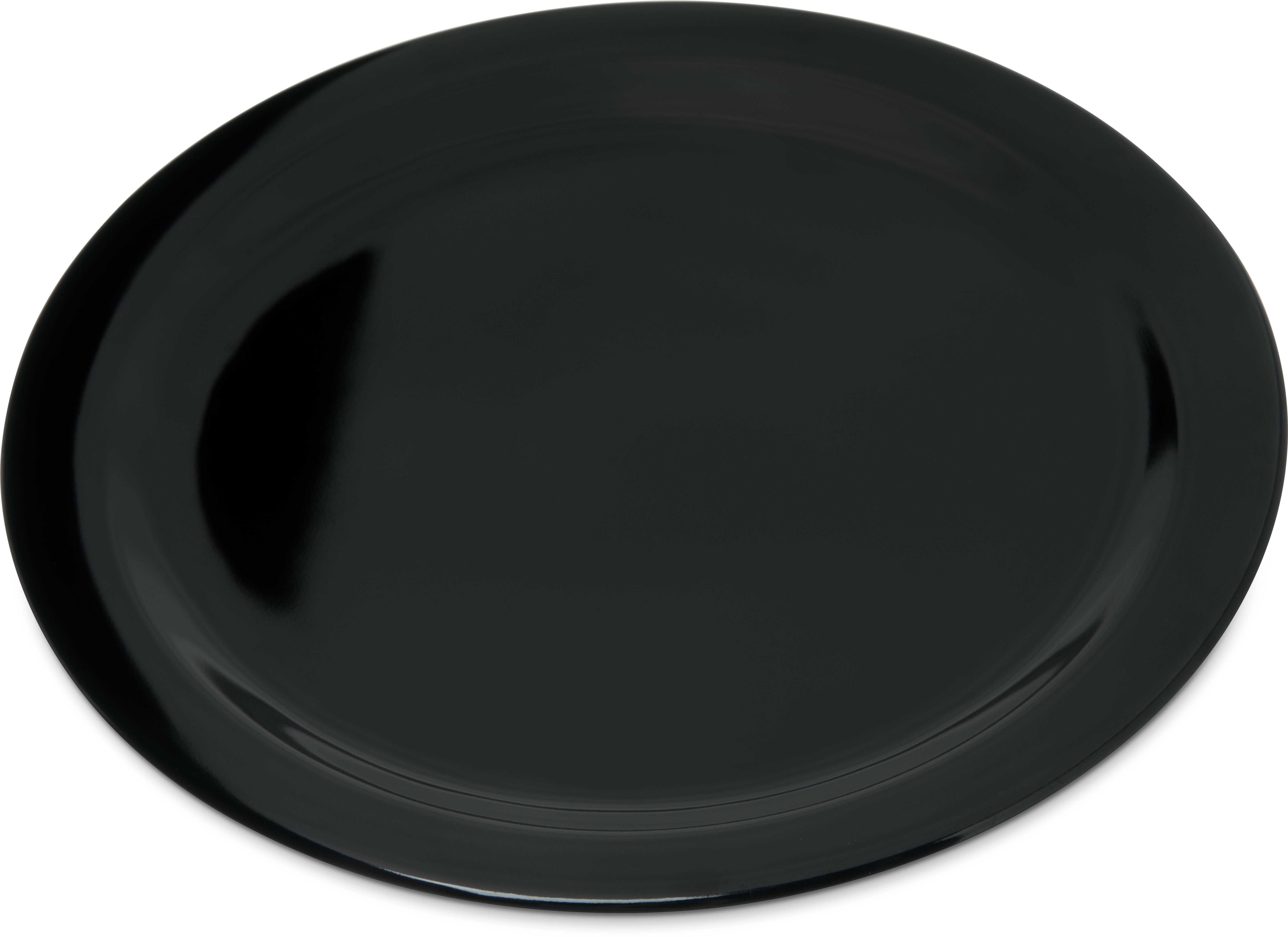 Carlisle Dallas Ware 10.25 in. Black Melamine Dinner Plate (48-Pack)
